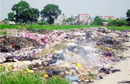 Lò đốt rác thải nông thôn xanh, sạch